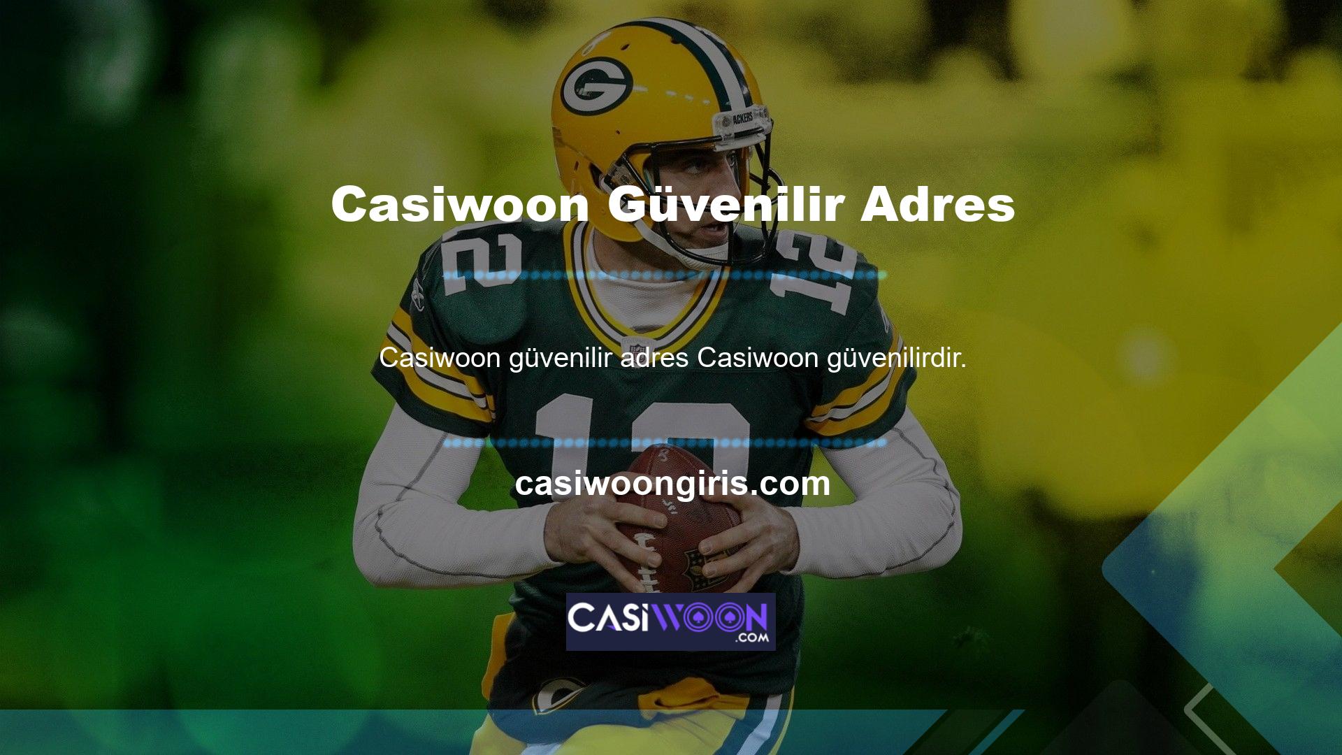 Casiwoon mevcut oturum açma adresleri, güvenilir ödeme fırsatları ve 7-24 müşteri hizmetleri ile güvenilir bir bahis deneyimi sunar ve çevrimiçi bahislerin güvenilirliğini sağlar