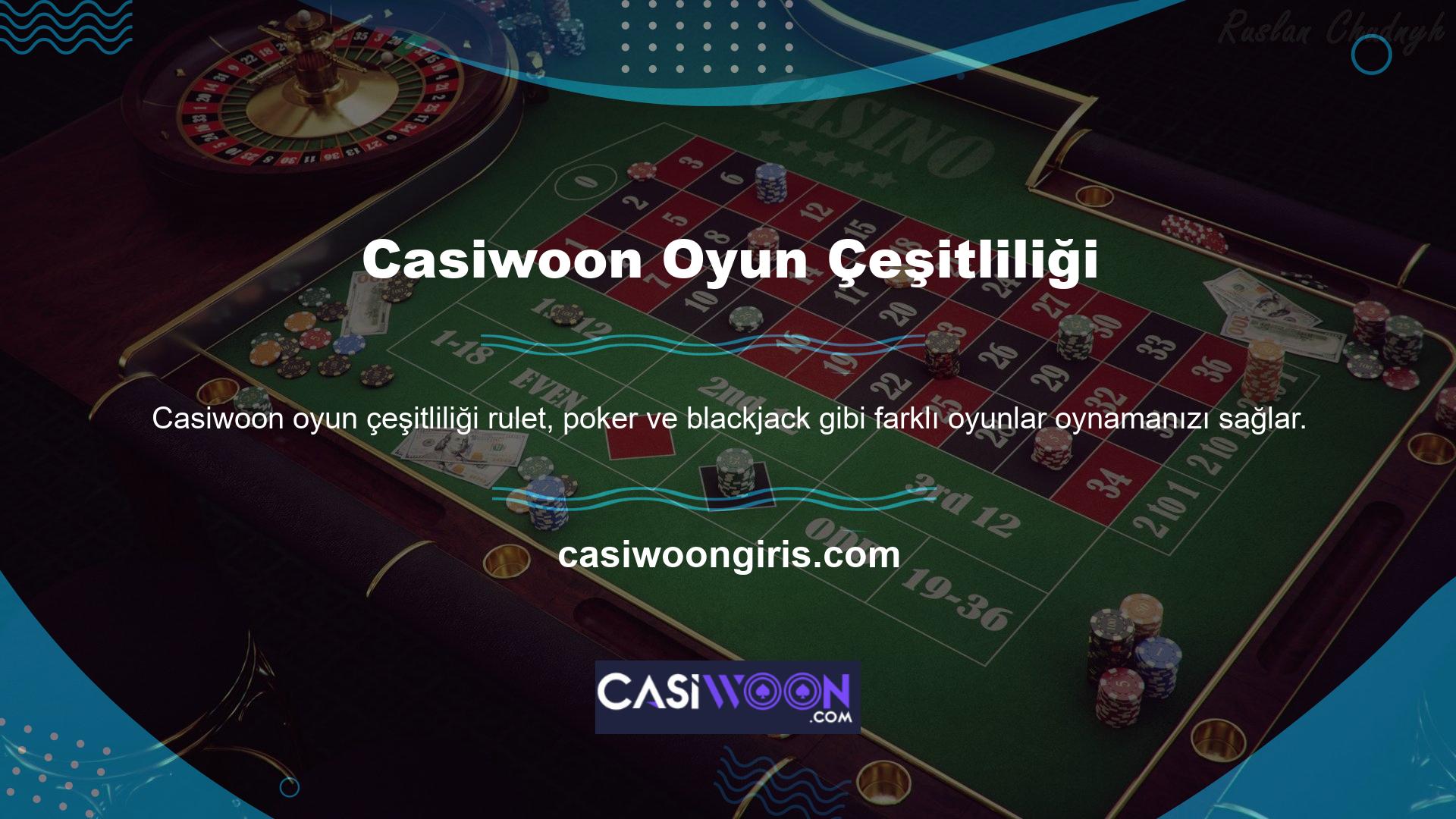 Texas Hold'em ve Türk poker, oynamak için çok eğlenceli oyunları olan iki çevrimiçi casino sitesidir
